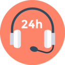 technology,headphones,sound,audio,earphones,commerce and shopping,microphone,customer service,24 hours,telemarketer